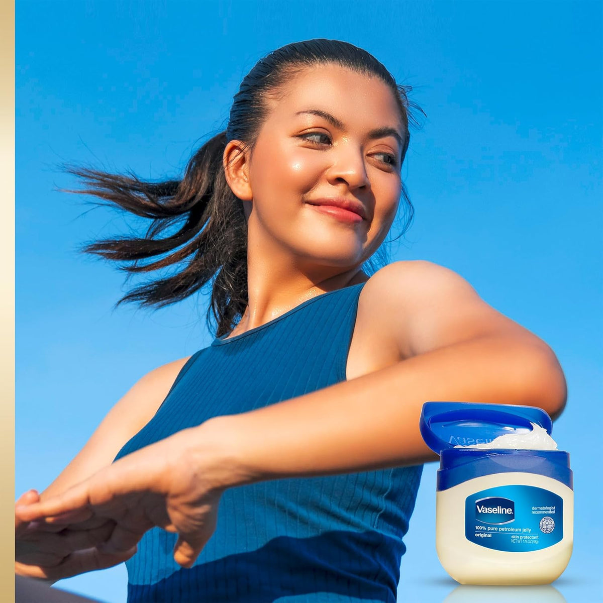 Vaseline Original Petroleum Jelly Variety Pack, 2 Sizes (7.5 Oz & 1.75 Oz) – Hypoallergenic Skin Protectant, Unscented Healing Ointment for Beauty & Personal Care