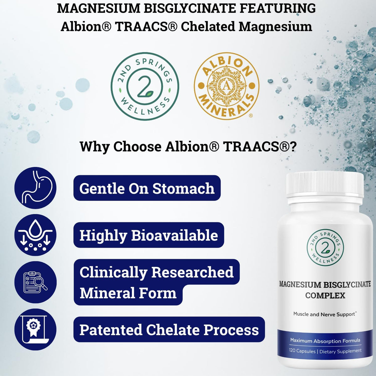 Adaptogen Complex + ALA & ALC Complex + Brain Support + Magnesium Bisglycinate Bundle | Stress Relief, Energy, Focus, Cognitive Support, Calm & Daily Wellness