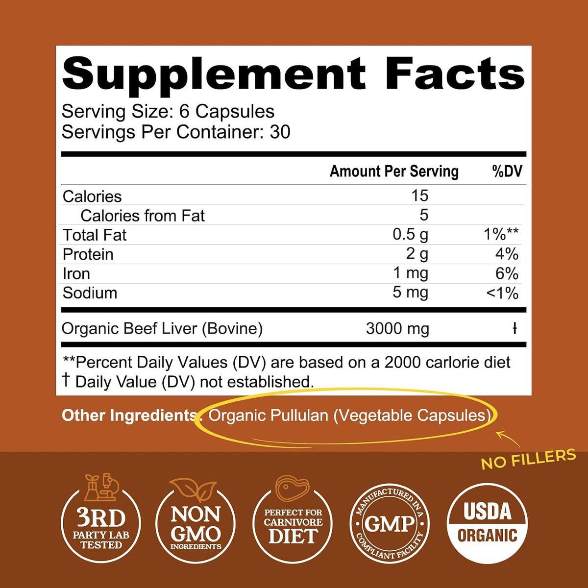 Beef Organ Supplement for Women + Organic Beef Liver Capsules + Grass Fed Bovine Heart & Liver Supplement - Pasture Raised Bovine - No Fillers, Flow Agents, or GMOs - Nutrient Dense Superfood