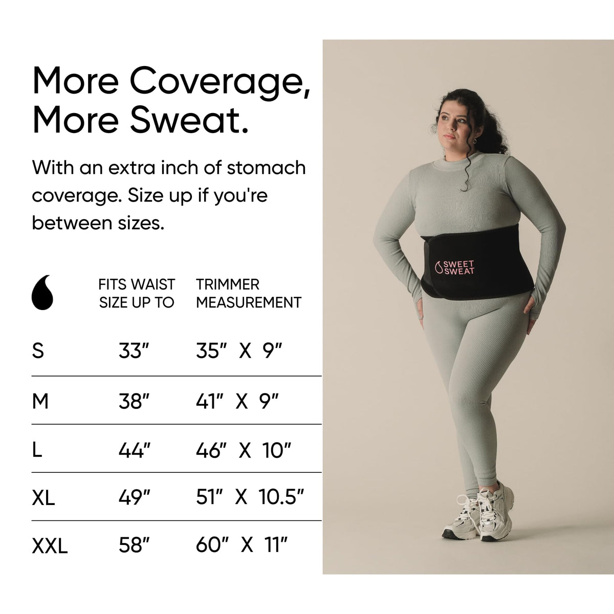 Sports Research® Sweet Sweat Black Waist Trimmer 'Xtra-Coverage' Belt (Size - Large), Multi Flavor Hydrate Electrolytes (16x Pack) and Original Workout Enhancer Roll-On Gel Stick Sports Research buy supplements Au