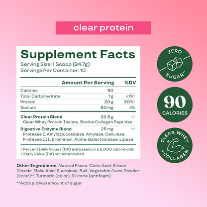 Bloom Strawberry Watermelon Clear Protein and Greens Gummies Bundle