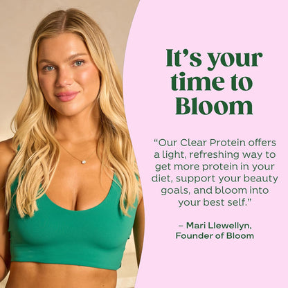 Bloom Strawberry Watermelon Clear Protein and Greens Gummies Bundle