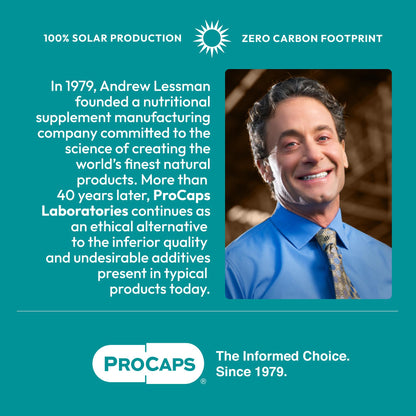 Andrew Lessman ProCaps Zinc 30mg with L-Lysine 60 Capsules | Chelated Zinc Citrate for enhanced absorption with L-Lysine. Supports immune, skin & enzyme function.