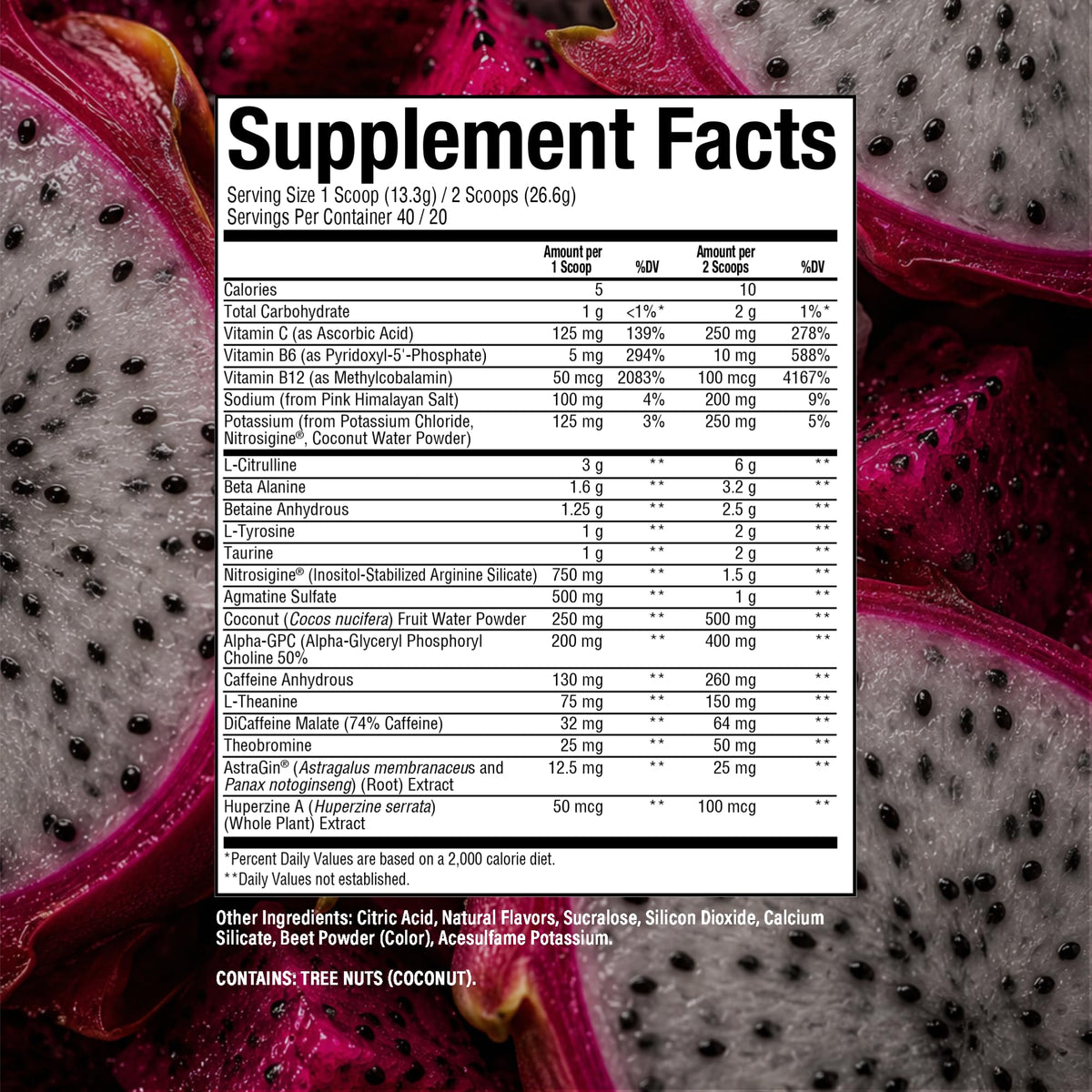 RAW Pre Workout Powder, Thavage (Beach Bum) - Chris Bumstead Sports Nutrition Supplement for Men & Women - Cbum Pre Workout for Working Out, Hydration, Mental Focus & Energy - 40 Servings