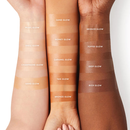 ICONIC LONDON Radiance Booster | Liquid Radiance Lightweight Skin Tint for a Glowy Makeup Look, Cruelty Free, Vegan Makeup (Champagne Glow) 30 mL/ 1.01 Fl Oz ICONIC LONDON buy supplements Au