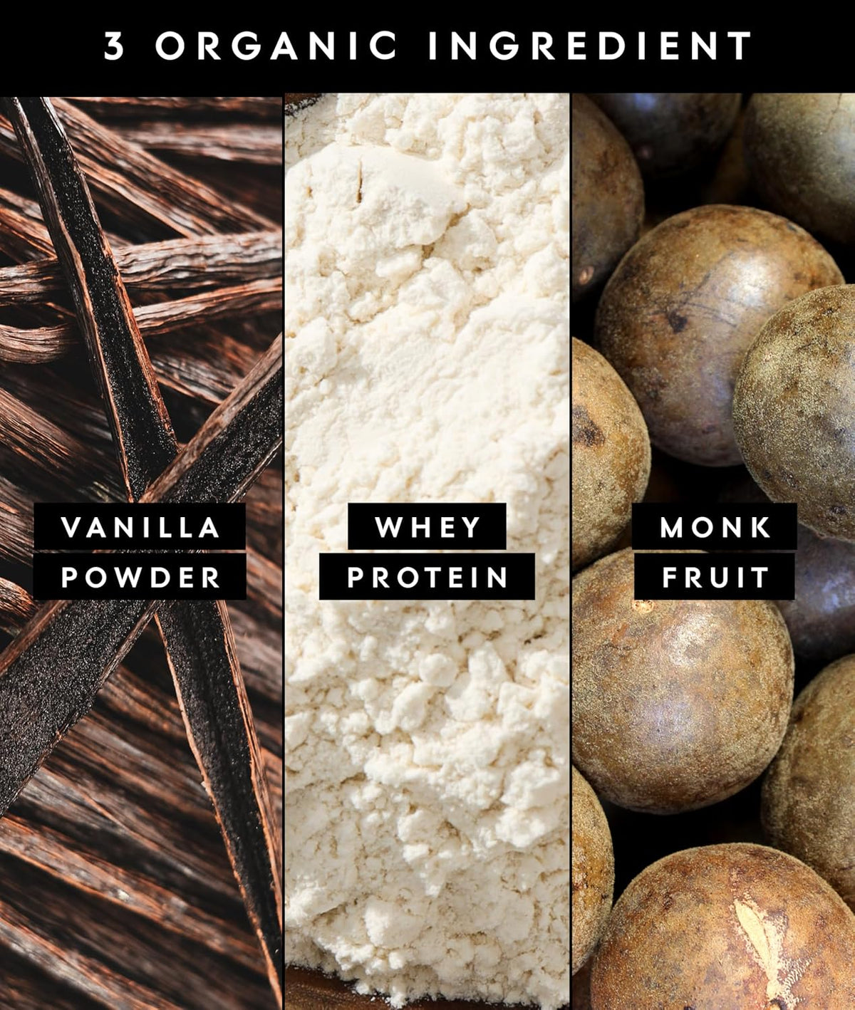 Truvani Organic Whey Protein Powder | Vanilla | 1 Serving | 20g Grass Fed Whey Protein | USDA Organic & Non-GMO | Gluten Free | No Gums, No Soy, No Stevia, No Added Sugars