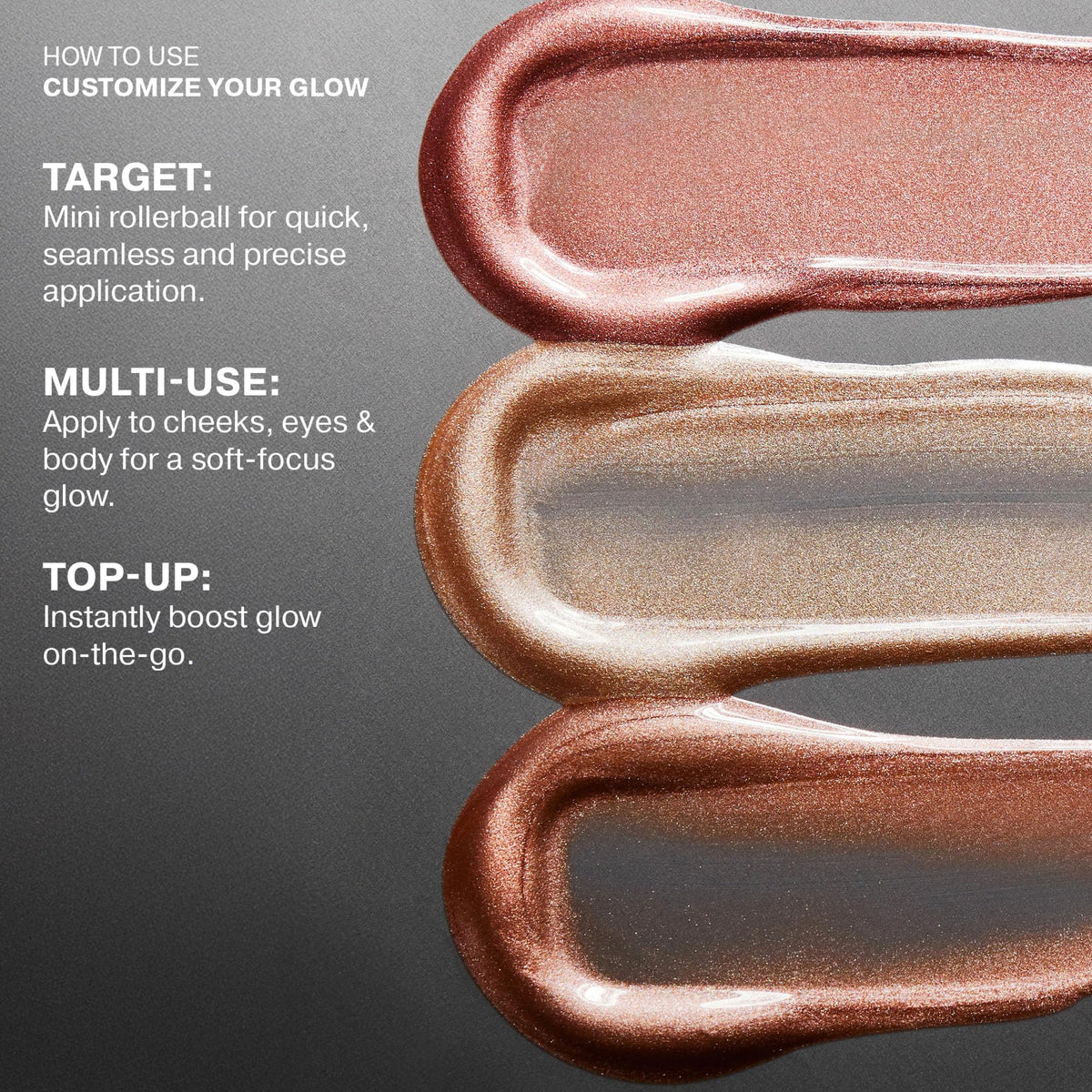 ICONIC LONDON Rollaway Glow | Liquid Highlighter for a Radiant Glow, Cruelty-Free, Vegan Makeup (Champagne Chic) 0.27 Fl oz ICONIC LONDON buy supplements Au