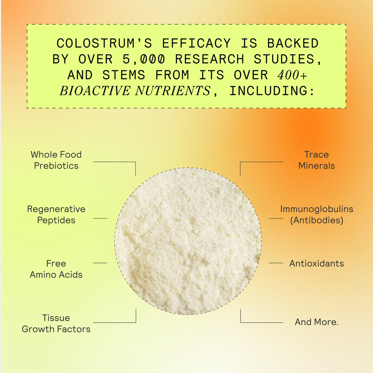 ARMRA Colostrum Powder | Unflavored | Gut Health & Bloating | Skin & Hair | Immunity | Keto, Gluten & Fat-Free | 120 Servings - PrimeBioHealth - canada supplements