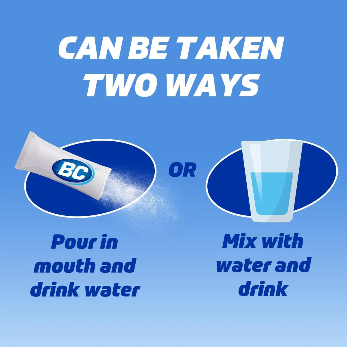 BC Original Headache Relief Powder, Dual-Action Aspirin & Caffeine Dissolve Packs, to Relieve Body Aches, Toothaches & Menstrual Cramps, 50 Count - PrimeBioHealth - canada supplements
