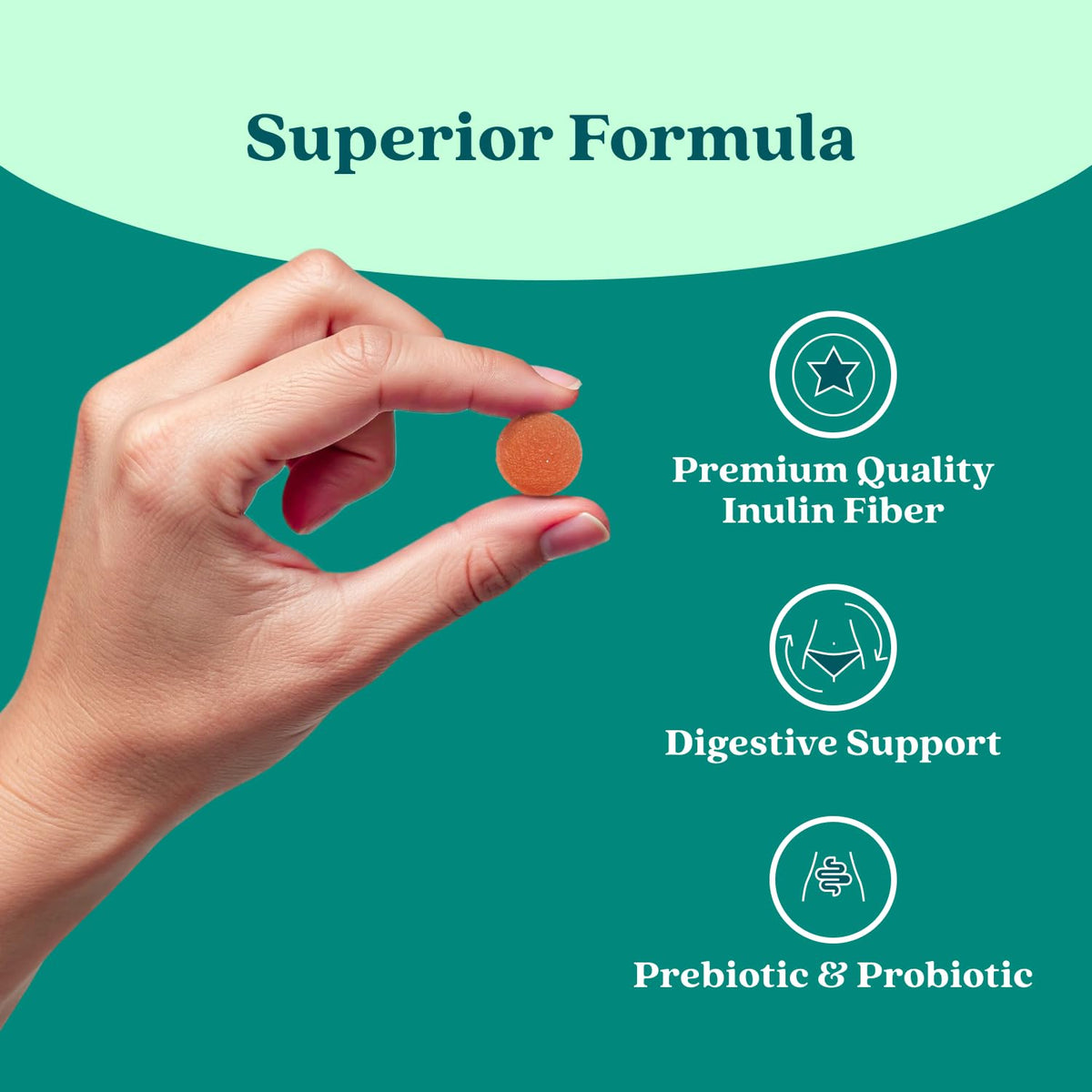 BeLive Synbiotics - Probiotic & Prebiotic Fiber Gummies – High Strength Inulin (3g), Dietary Fiber Supplement, Digestive Support for Kids & Adults - Strawberry, Orange, - PrimeBioHealth - canada supplements