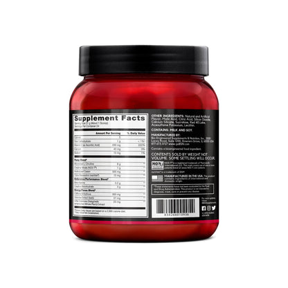BSN N.O.-XPLODE Vaso Pre Workout Powder with 8g of L-Citrulline and 3.2g Beta-Alanine and Energy, Flavor: Cherry Bomb, 24 Servings - PrimeBioHealth - canada supplements