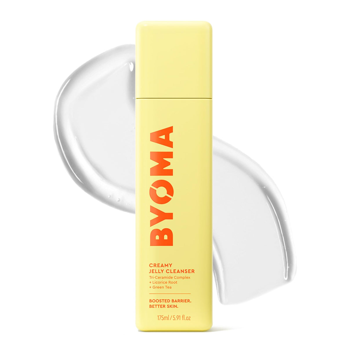 BYOMA Creamy Jelly Cleanser - Hydrating Facial Cleanser for Skin Barrier Repair -Tri-Ceramide Face Wash for Sensitive Skin & All Skin Types - PrimeBioHealth - canada supplements