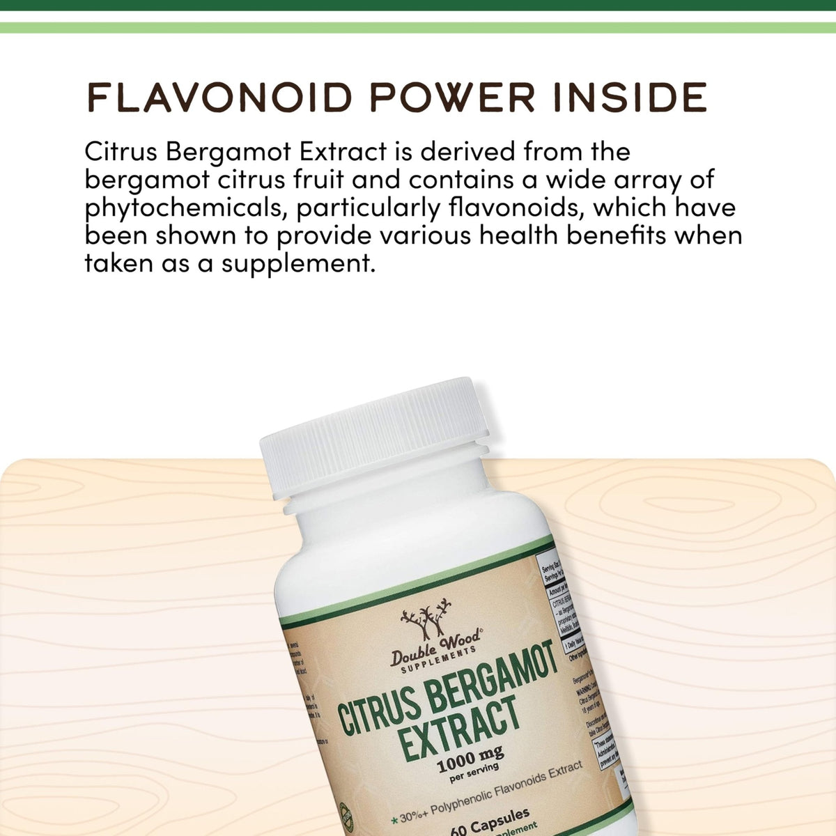 Citrus Bergamot Supplement, 1000mg, 60 Capsules - Supports Healthy Cholesterol & Triglyceride Levels - 1,000mg Servings - PrimeBioHealth - canada supplements
