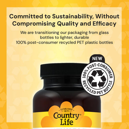 Country Life Target Mins - Calcium Magnesium Potassium Bone & Heart Health Supplement, 1000mg Calcium, 500mg Magnesium, Supports Calcium Utilization - PrimeBioHealth - canada supplements