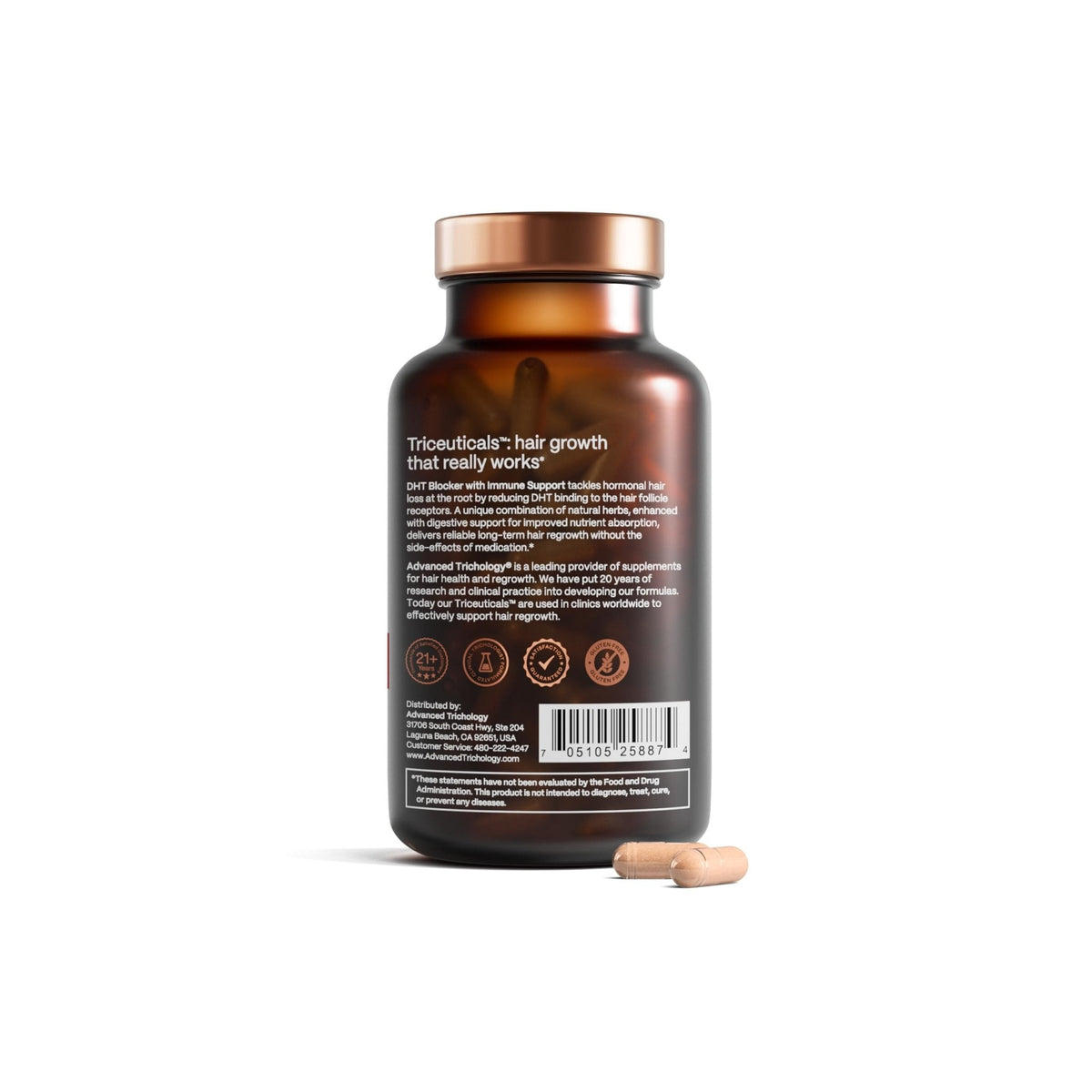 DHT Blocker - Hair Growth Supplement for Genetic Thinning for Men and Women | Approved* by American Hair Loss Association | Guaranteed, Backed by 20 Years - PrimeBioHealth - canada supplements