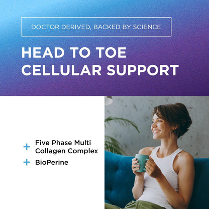 DR. EMIL NUTRITION Women's Multi Collagen Pills | Collagen Supplements | Support Hair, Skin, Nails & Joints | Hydrolyzed Collagen Supplements - PrimeBioHealth - canada supplements