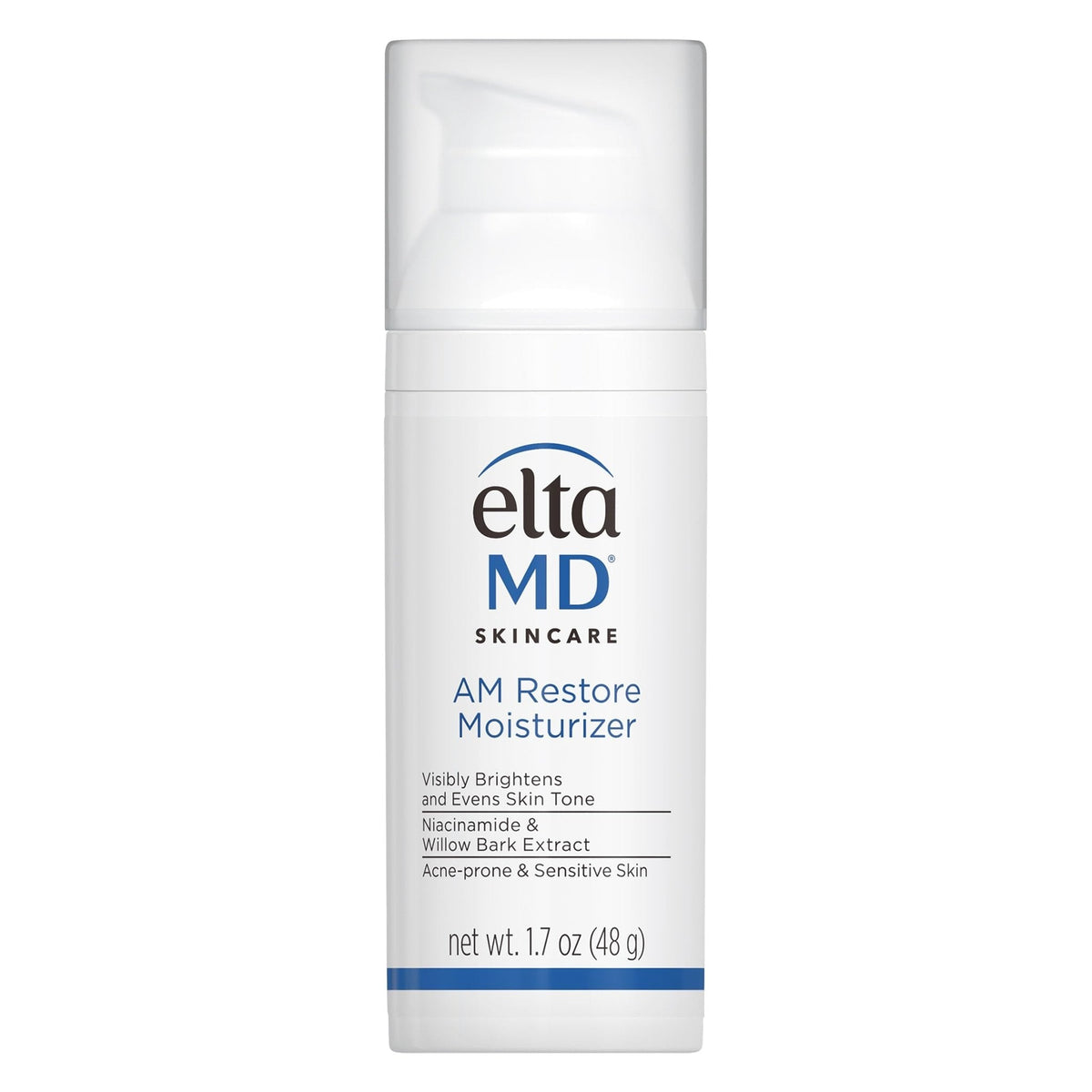 EltaMD AM Restore Face Moisturizer for Women and Men, Light Moisturizer Face Cream, Made with Niacinamide and Hyaluronic Acid, 1.7 oz Pump - PrimeBioHealth - canada supplements