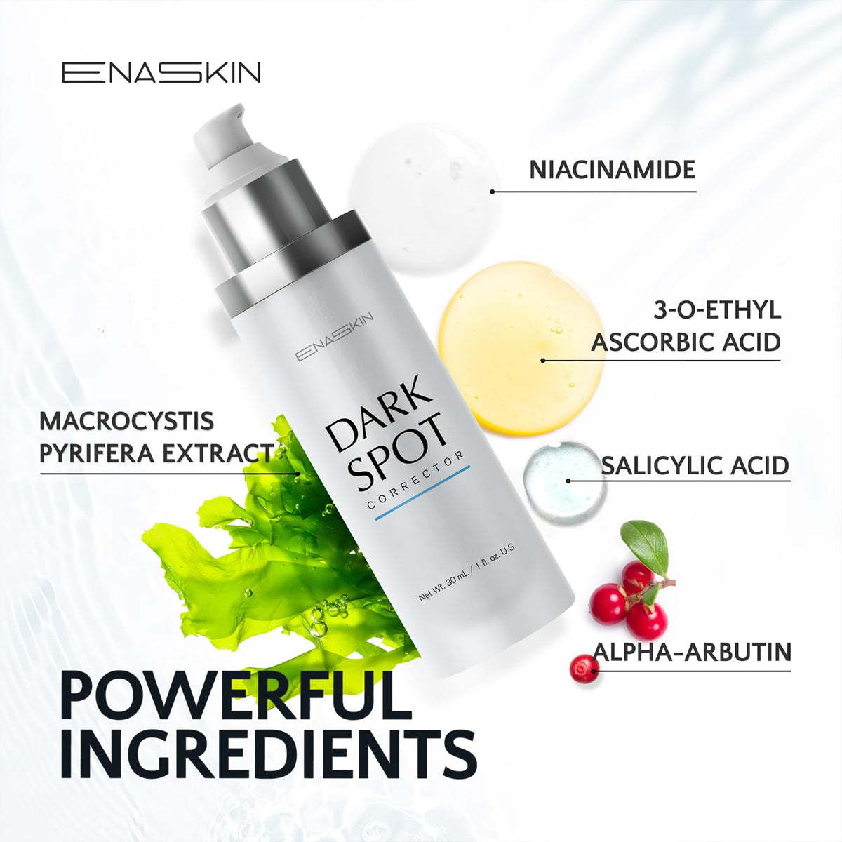 EnaSkin Dark Spot Remover Face & Body Serum: Age Spot Sun Spot Freckles Melasma Brown Spot - PrimeBioHealth - canada supplements