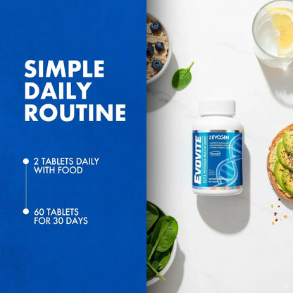 Evogen Evovite - Elite Physique Multivitamin for Women & Men | Advanced Formula for Endurance, Recovery, & Joint Health | - PrimeBioHealth - canada supplements