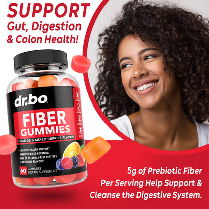 Fiber Gummies for Adults & Kids - Tasty Gummy Prebiotic Fiber Supplement, Max Digestive - PrimeBioHealth - canada supplements