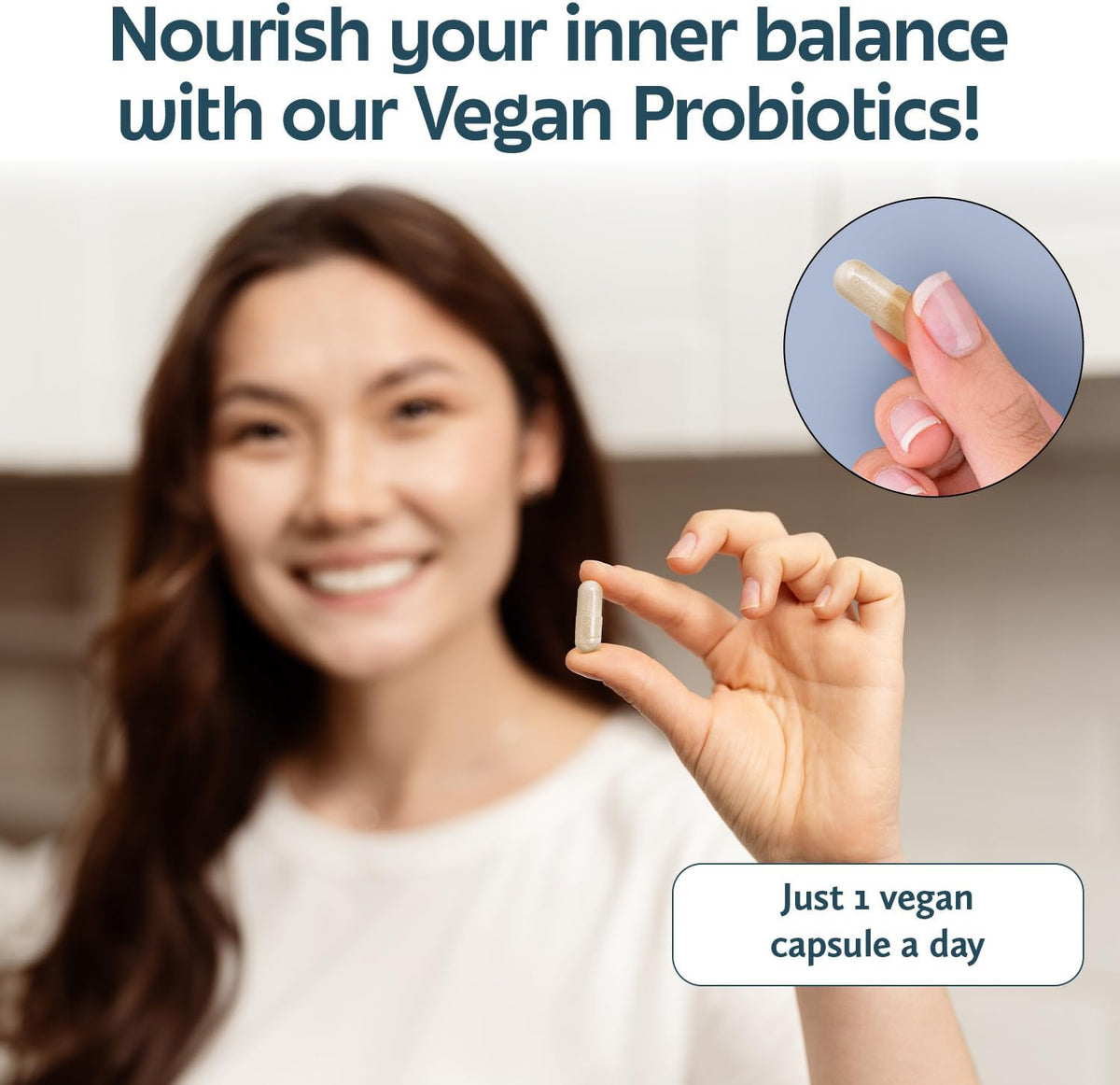 Future Kind Vegan Probiotics for Women and Men - 30 Billion CFUs Probiotics for Digestive Support (30 Adult Probiotic Capsules) No GMOs, Daily Probiotic Supplements from 42 Fruits & Vegetables - PrimeBioHealth - canada supplements