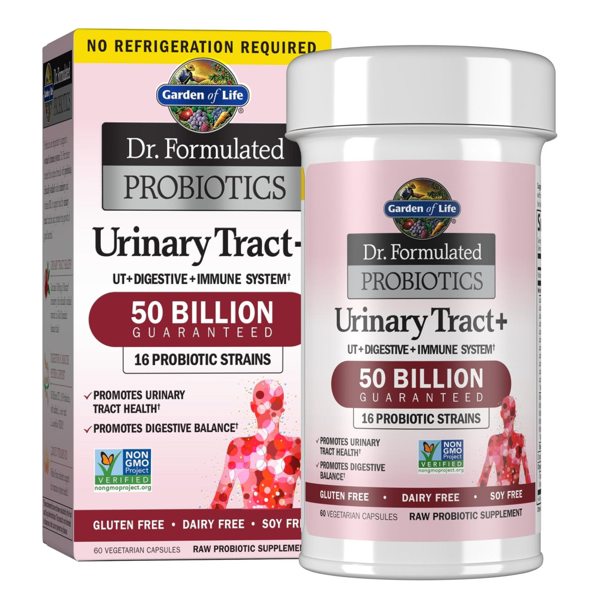 Garden of Life Dr. Formulated Probiotics Urinary Tract+ - 50 Billion CFU - Supports Digestive, Immune & Urinary Tract Health - PrimeBioHealth - canada supplements