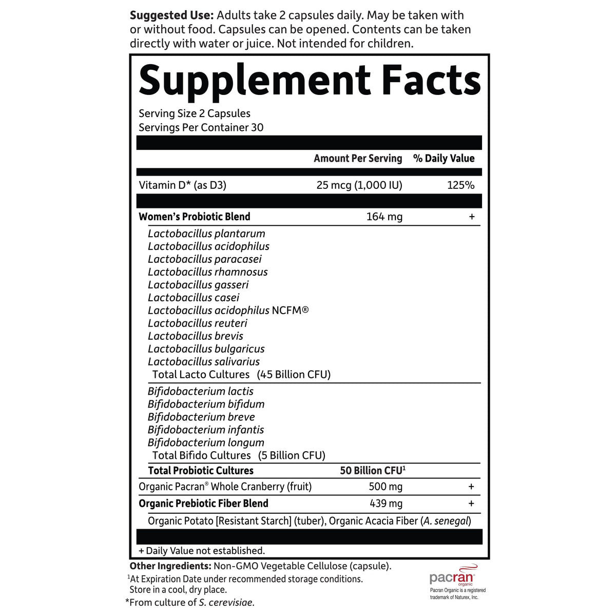 Garden of Life Dr. Formulated Probiotics Urinary Tract+ - 50 Billion CFU - Supports Digestive, Immune & Urinary Tract Health - PrimeBioHealth - canada supplements
