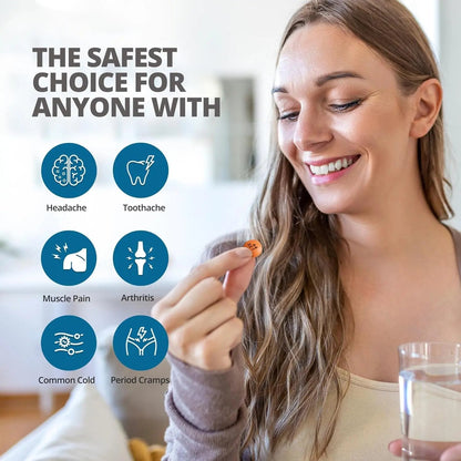 GeriCare Enteric Coated Aspirin Tablets 325mg (200 Count) NSAID Pain Reliever & Fever Reducer for Adults- Regular Strength Aspirin for Headache Arthritis Menstrual & Muscle Pain - PrimeBioHealth - canada supplements