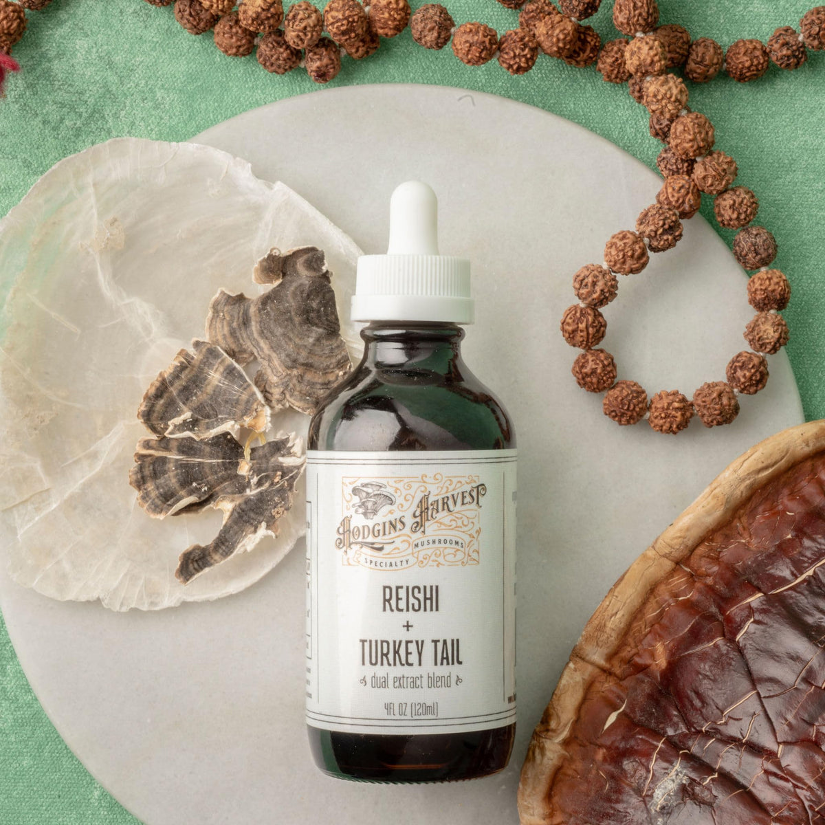 Hodgins Harvest Organic Lion's Mane Fruiting Body Extract Tincture - Mushroom Supplement for Brain Health and Mental Focus - Dual Extract Formula - Extra Concentrated - 4 fl oz Bottle - PrimeBioHealth - canada supplements