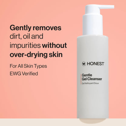 Honest Beauty Gentle Gel Daily Face Cleanser, Calms, Refreshes, Hydrates, Vegan Safe for Sensitive Skin, 5 fl oz - PrimeBioHealth - canada supplements