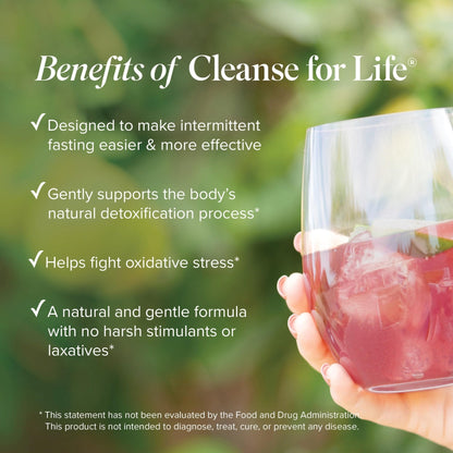 Isagenix Cleanse for Life - Powder Supplement for Cleanse Drink with No Laxatives or Diuretics - Support Metabolism with Vitamin B12 & Niacin - PrimeBioHealth - canada supplements