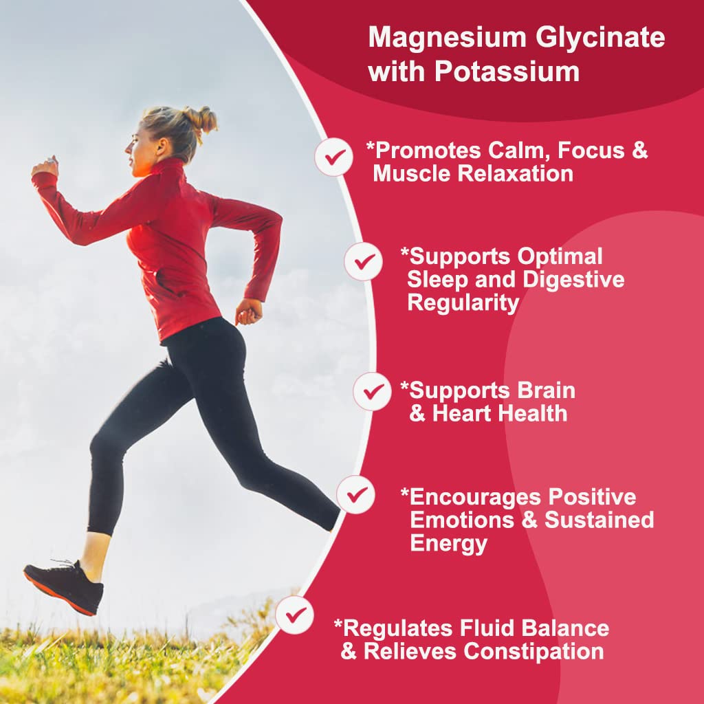 Magnesium Glycinate Gummies 400 mg with 100 mg Composite magnesium - Chelated Magnesium Potassium Supplement with Vitamin D, B6 Supports Calm, Sleep, Memory & Muscle - PrimeBioHealth - canada supplements