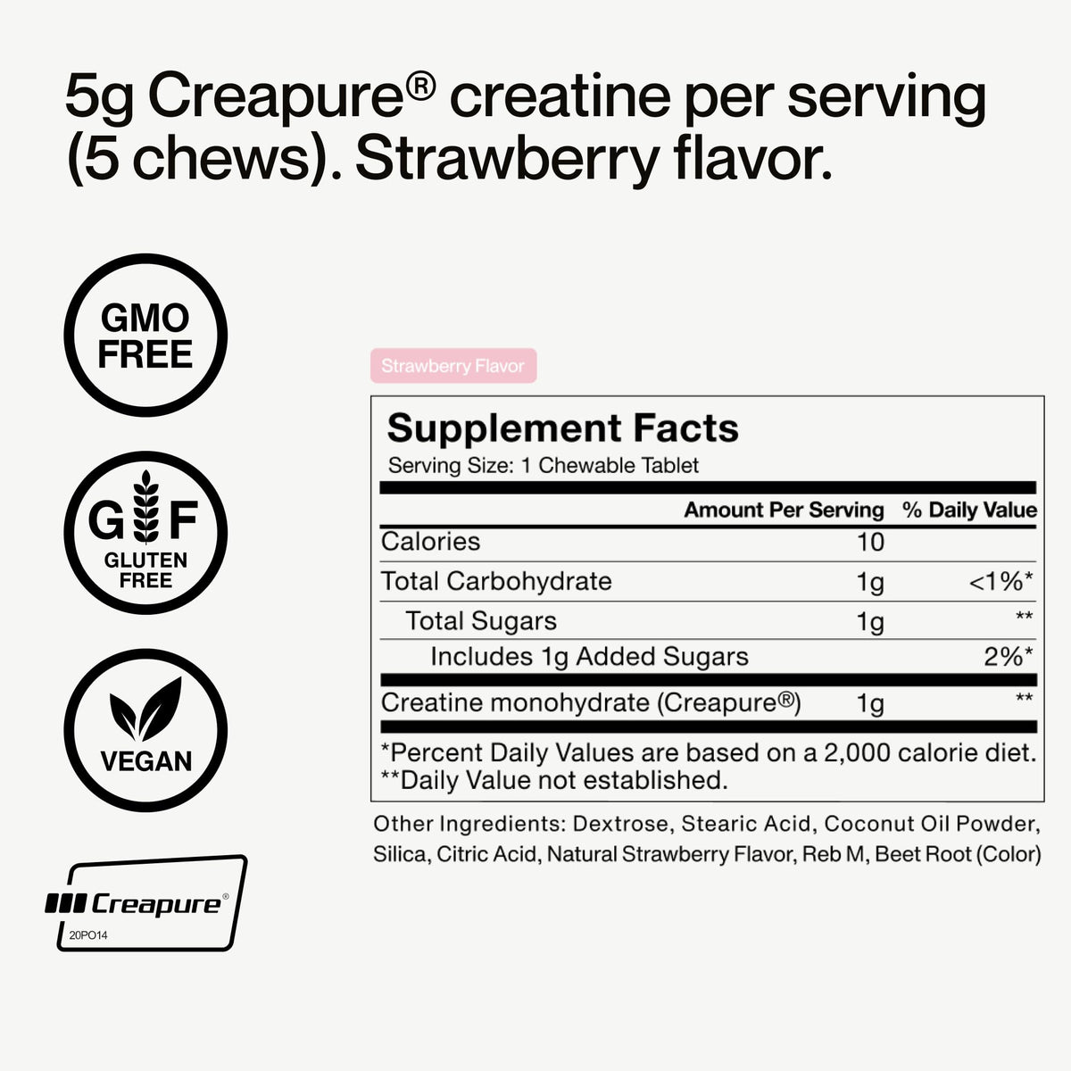 Momentous Creatine Chews - Creatine Monohydrate - Supports Strength, Lean Muscle, & Recovery for Men & Women - NSF Certified for Sport - 150 Chewable Tablets - Lemon Lime - PrimeBioHealth - canada supplements