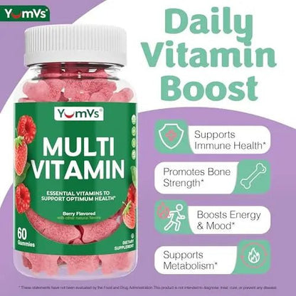 Multivitamin Gummies for Adults, Daily Gummy Vitamin for Women & Men, Immune Support Multivitamin Supplement - PrimeBioHealth - canada supplements