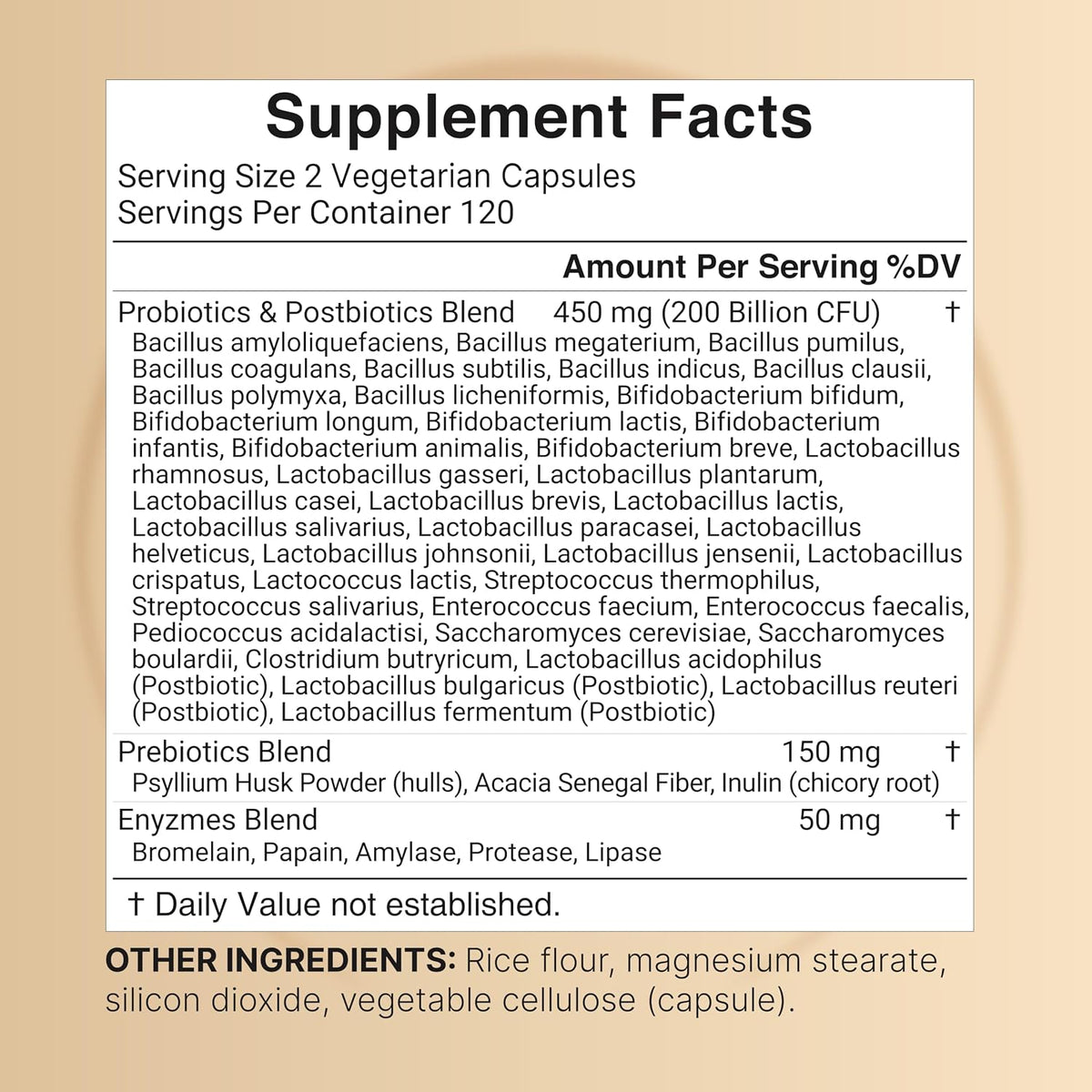 NatureBell Probiotic 200 Billion CFU – 40 Strains Per Serving | 240 Veggie Capsules with Prebiotics and Probiotics – Full Spectrum Complex with Enzymes – Daily Probiotics for Women & Men - PrimeBioHealth - canada supplements