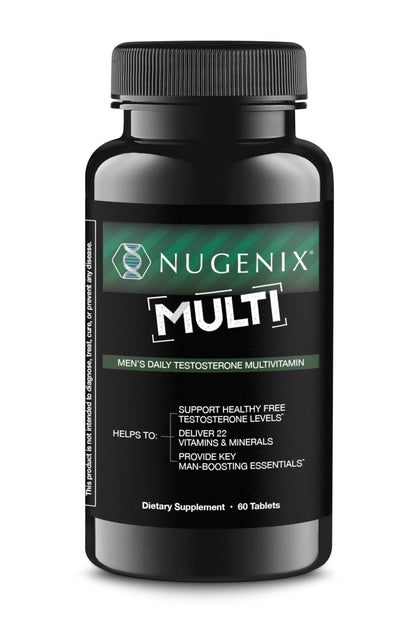Nugenix Multivitamin for Men, Multivitamin and Support - 19 Vitamins and Minerals, Supports Free , Balance Cortisol, Promotes Nitric Oxide Production - PrimeBioHealth - canada supplements