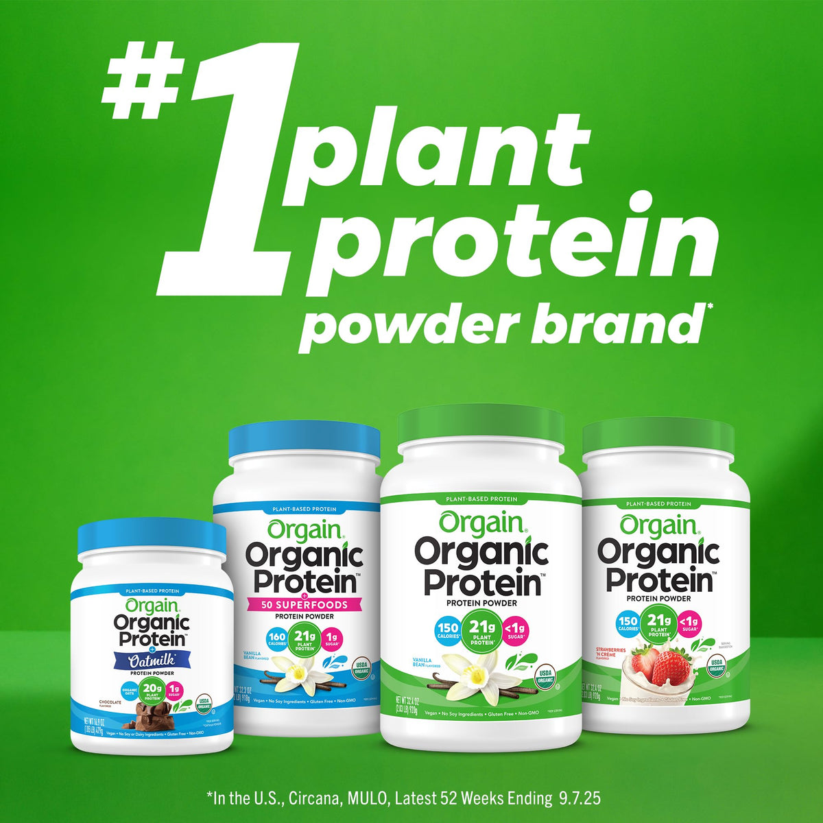 Orgain Organic Vegan Meal Replacement Protein Powder, Creamy Chocolate Fudge - 20g Plant Based Protein, Gluten Free, Dairy Free, Lactose Free, Soy Free, No Sugar Added, - PrimeBioHealth - canada supplements