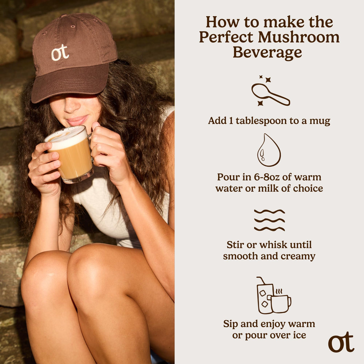 Organic Traditions Mind Fuel Instant Mushroom Coffee Alternative, Caffeine Free Lion’s Mane and Maca Herbal Drink with Dandelion, Chicory, Roasted Grain Blend, Natural Focus Support, 140g / 5oz - PrimeBioHealth - canada supplements