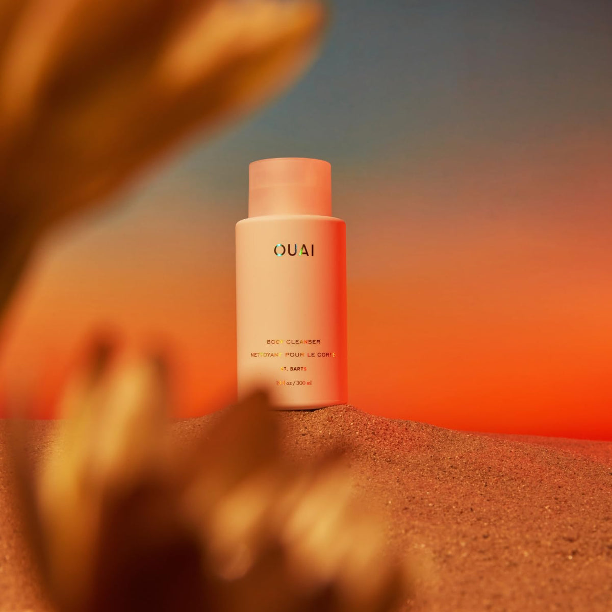 OUAI Body Cleanser, St. Barts - Foaming Body Wash with Jojoba Oil and Rosehip Oil to Hydrate, Nurture, Balance and Soften Skin - Paraben - PrimeBioHealth - canada supplements