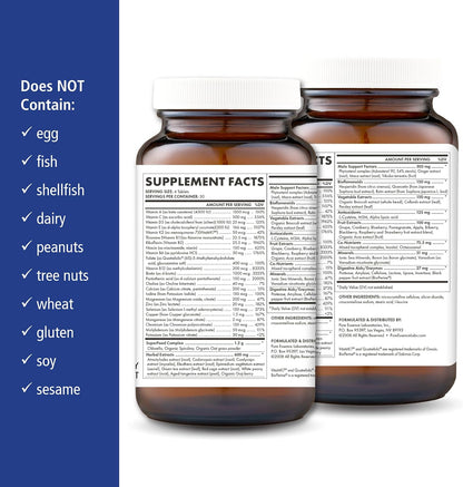 PURE ESSENCE LABS LifeEssence Mens Formula - World's Most Energetic Multiple - The Master Multiple - 120 Tablets - PrimeBioHealth - canada supplements