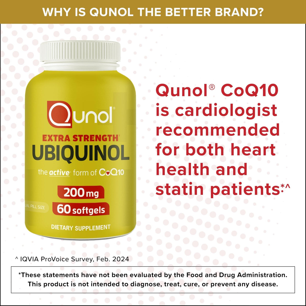 Qunol 200mg Ubiquinol, Powerful Antioxidant for Heart and Vascular Health, Essential for energy production, Natural Supplement Active Form of CoQ10, 60 Count - PrimeBioHealth - canada supplements