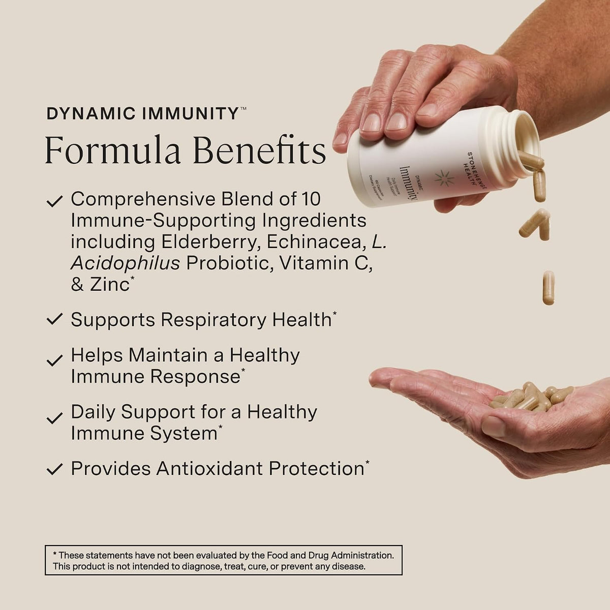 Stonehenge Health Dynamic Liposomal Vitamin C + Dynamic Immunity Bundle Supplements to Support Immune System, Collagen Synthesis, and Brain Health - PrimeBioHealth - canada supplements