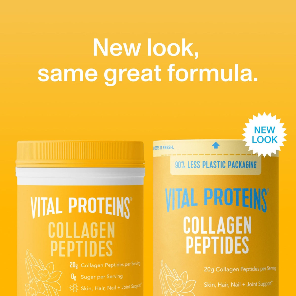 Vital Proteins Collagen Peptides Powder Vanilla - Supports Hair, Skin, Nails, Bones, Joints, Powder for Women - PrimeBioHealth - canada supplements